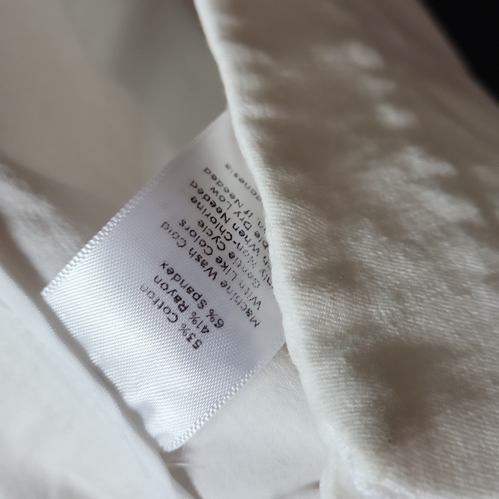 Talbots Chatham Crop White Pants - Picture 15 of 15